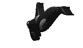 Black And White 3D Sticker