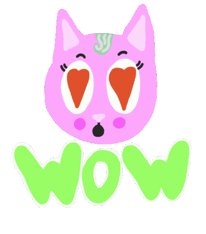 In Love Wow Sticker by Jess