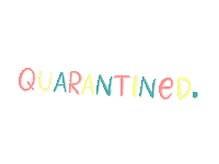 Corona Quarantine Sticker