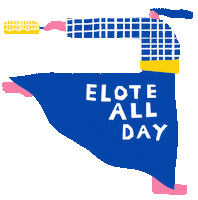 Happy Illustration Sticker