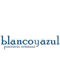 pasteleriasblancoyazul torta empanadilla lorca murcia blanco y azul Sticker