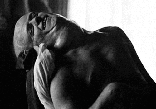 Black And White Horror GIF