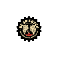 cafedevrienden utrecht de vrienden de vrienden cafe Sticker
