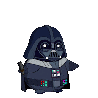 Star Wars Penguin Sticker by Pudgy Penguins