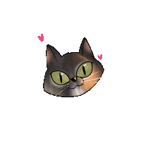 Cat Love Sticker