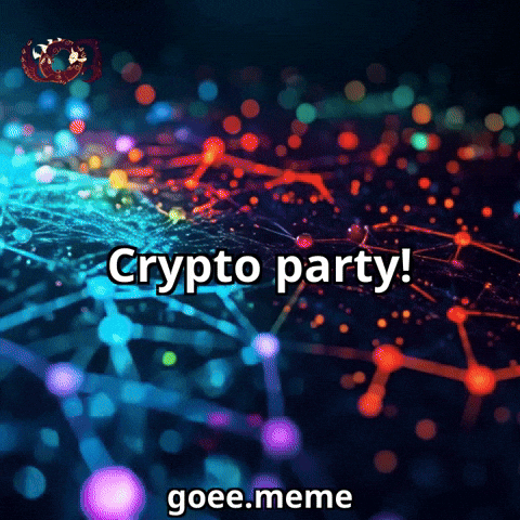 Party Crypto GIF by Goeememe