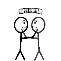 Happy New Year Love Sticker by Jack0_o