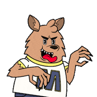 Halloween Howling Sticker by Meme World of Max Bear