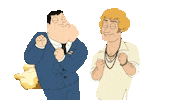 American Dad Sticker by Alissandra