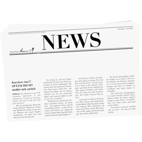 Spätschicht Sticker by Tanzschule dance it!