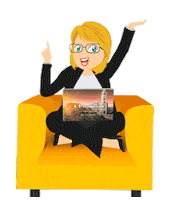 Sofa Palestra Sticker by Simone Amorim