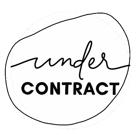 Under Contract Sticker by EricaHarding