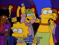marge simpson bernice hibbert GIF