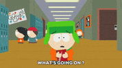 sad kyle broflovski GIF by South Park 
