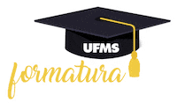 ufmsoficial ms universidade formatura federal Sticker