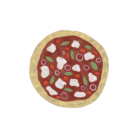 studiopiens giphyupload pizza pizzalover pizzalove Sticker
