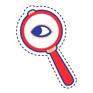 Eyes Yeux Sticker by Agence DUNK!