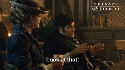 helene joy drinking GIF by Murdoch Mysteries