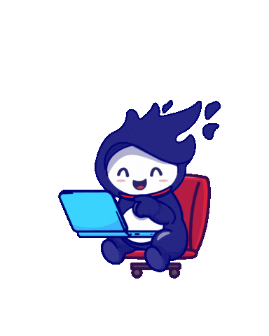 Jedi Badminton Sticker by Computrade Technology International