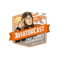 Flight Training Airplane Sticker by Angle of Attack - Flight Training and Podcast