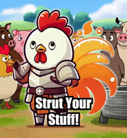 Proud Strut Your Stuff GIF by Zorooster