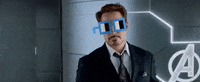 Iron Man Deal With It GIF by nounish ⌐◨-◨