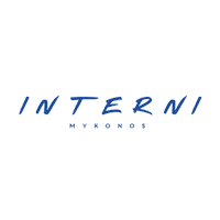internirestaurant mykonos interni mykonos interni2000 Sticker