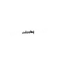 Wednesday Morning Day Sticker