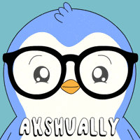 Penguin Glasses GIF by Pudgy Penguins