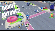 blackblock gaming games city donuts GIF