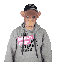 Wirmachenunszumaffen No Sticker by MonkeyMedia