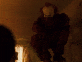 Dancing Clown Stephan King GIF