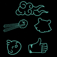 Icon GIF by Qin Oriental Food