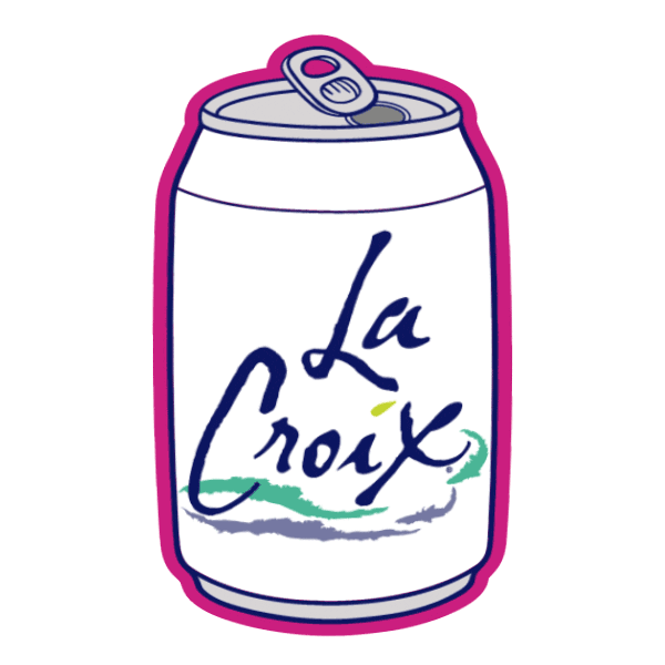 passion fruit bubbles Sticker by LaCroix Sparkling Water