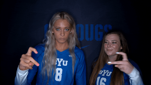 Sport Wow GIF by BYU Cougars