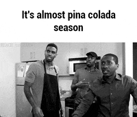 pina colada season GIF