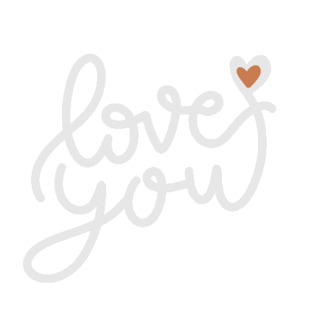 Love You Text Sticker