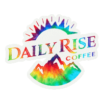 Ogden Utah Party Sticker by Daily Rise Coffee