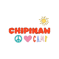 Happy Summer Camp Sticker by Camp Chipinaw