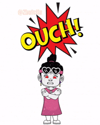 Oh No Pain GIF by Zhotcita