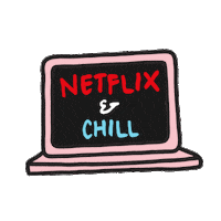 Netflix And Chill Sticker by SmileBox