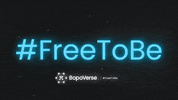 BopoVerse love happy art blue GIF