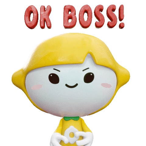 3D Ok Sticker