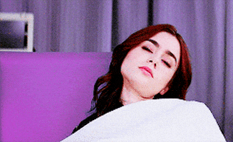 lily collins GIF