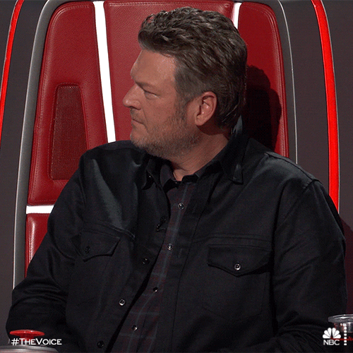 Blake Shelton Nbc GIF by The Voice