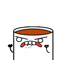 Angry Coffee Sticker