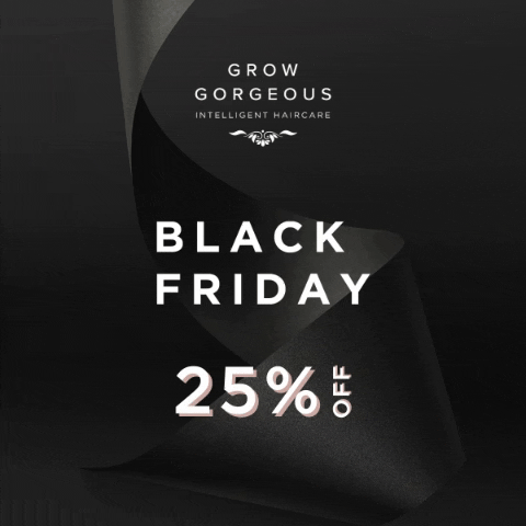 GrowGorgeous giphygifmaker black friday discount early access GIF
