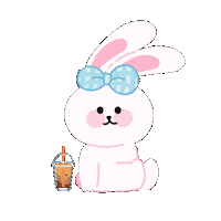bykamu bunny bykamu bykamubunny bobba bunny Sticker