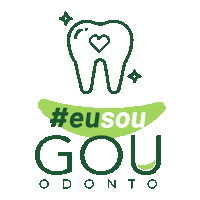 goufranquias dentes manutencao aparelho Gou Sticker