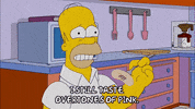 Episode 18 Pink GIF by The Simpsons